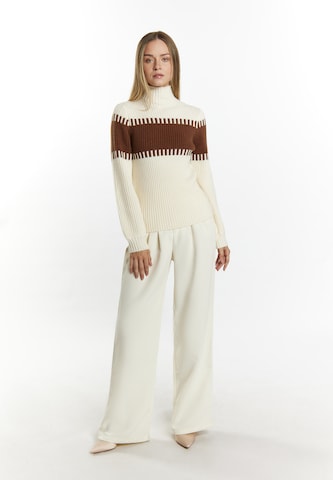 DreiMaster Klassik Sweater 'Casnagie' in Beige