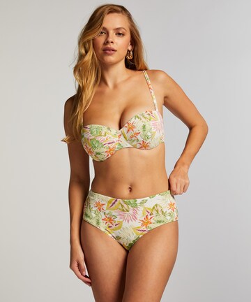 Hunkemöller Bikinitop 'Tropics' in Beige