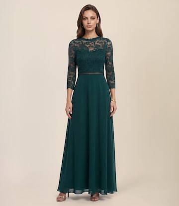 APART Evening Dress in Green: front