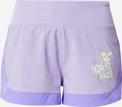 THE NORTH FACE Pantalon outdoor 'SUNRISER' en violet / violet foncé / blanc, Vue avec produit