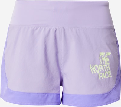 THE NORTH FACE Sportshorts 'SUNRISER' in lila / dunkellila / weiß, Produktansicht