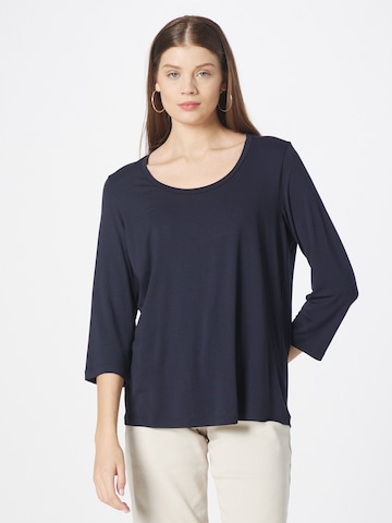 Persona by Marina Rinaldi Shirt 'VANNA' in Blauw: voorkant