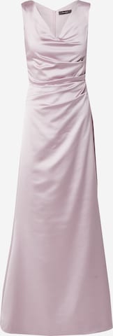 Robe de soirée Vera Mont en rose : devant