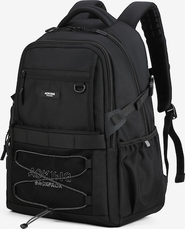 Aoking Backpack in Black: front