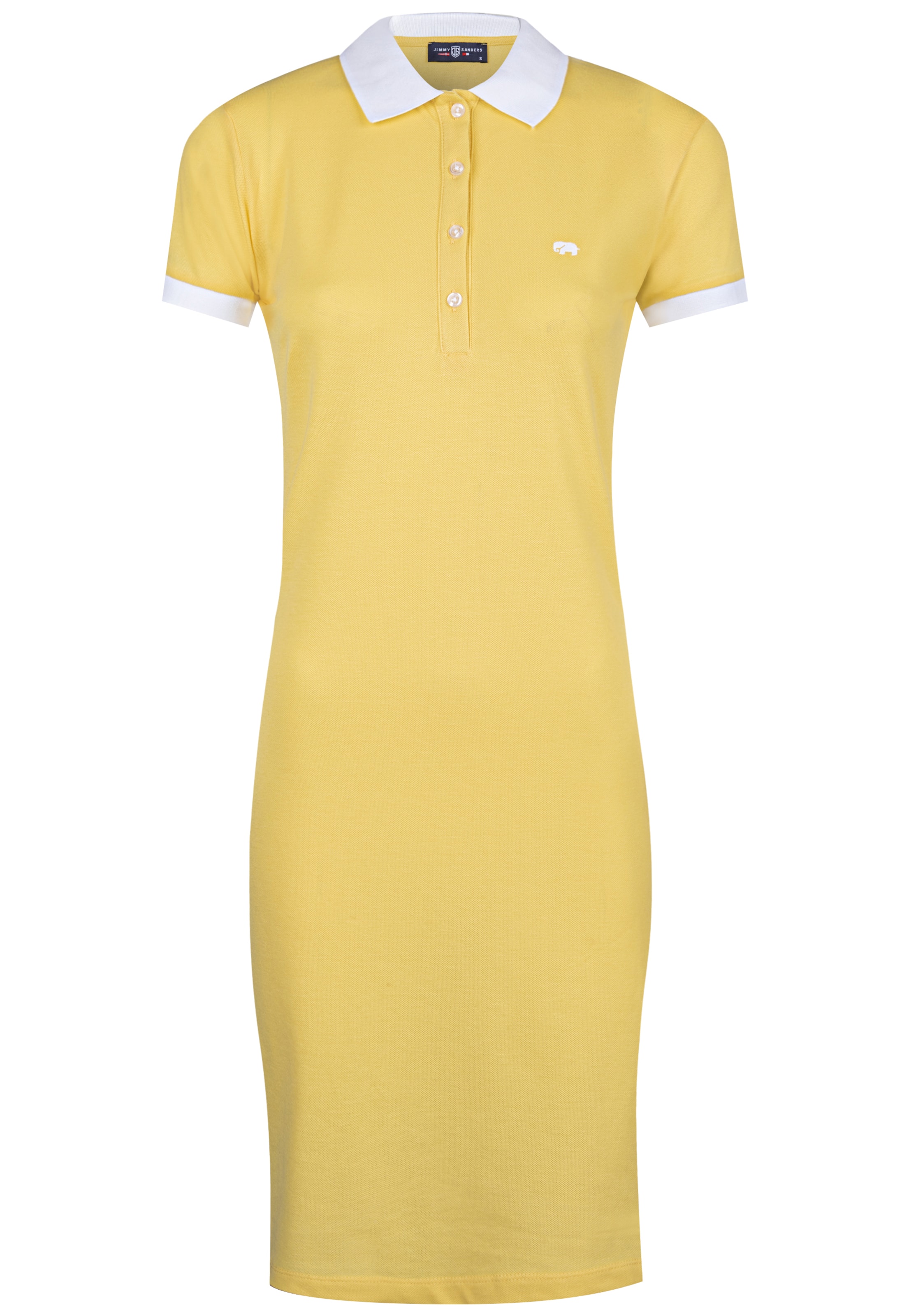 Jimmy Sanders Klänning i gul: framsida