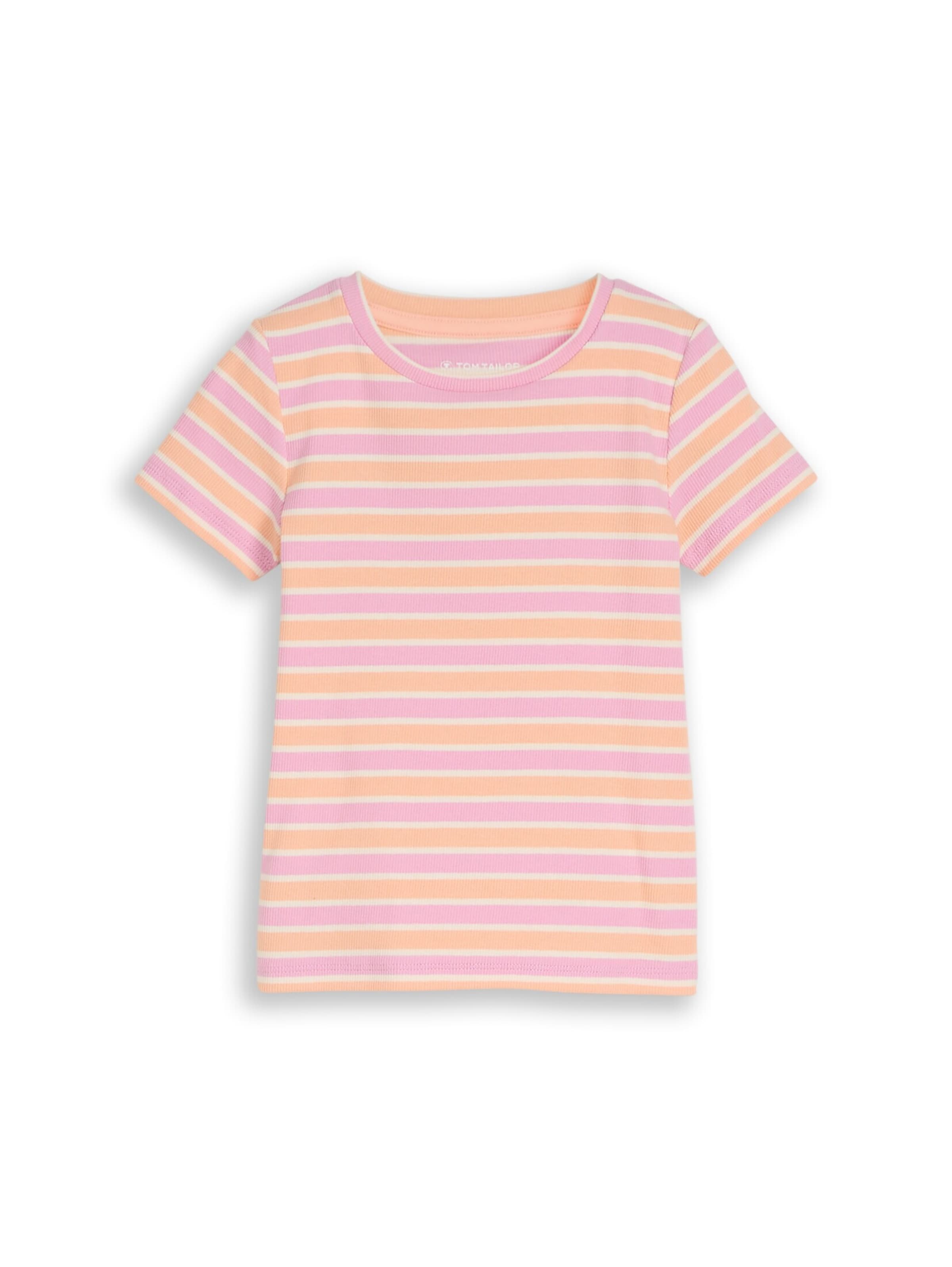 TOM TAILOR Shirt in Oranje: voorkant