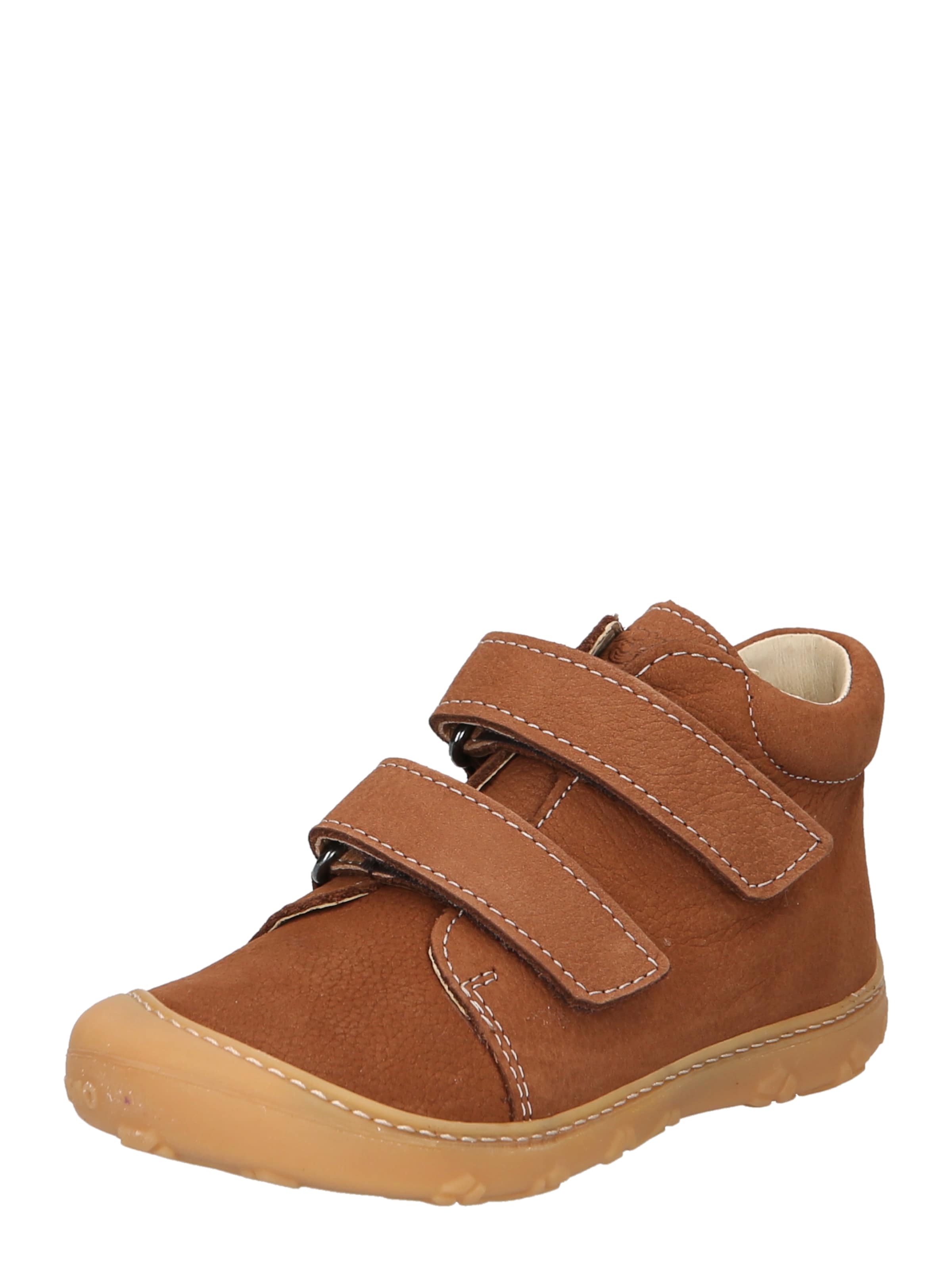Pepino First-step shoe 'Chrisy' in Brown: front