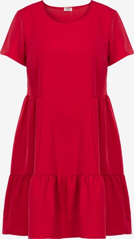 Karko Cocktail Dress 'AGNIESZKA' in Red: front