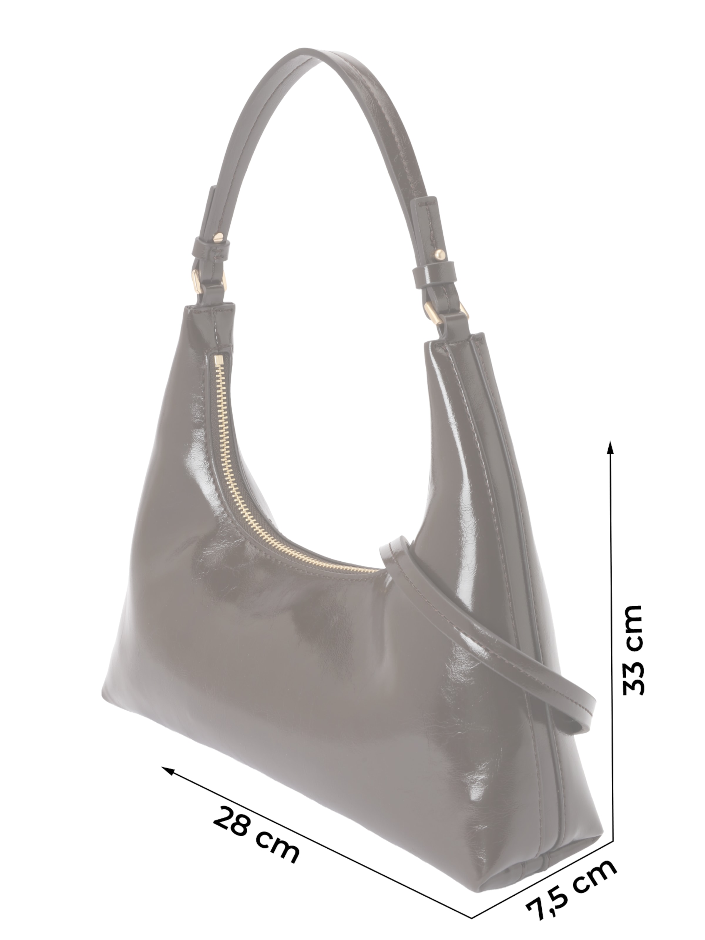 Calvin Klein Schultertasche in Braun