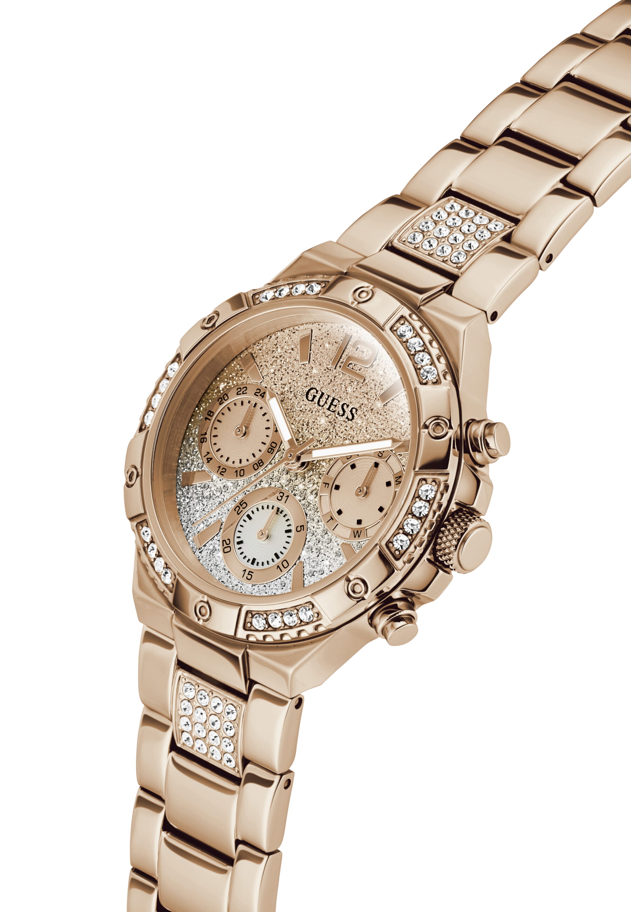 GUESS Analoguhr  'Harlow' in Pink