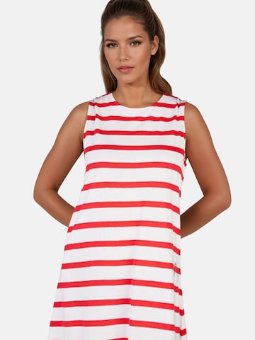 Navigazione Kleid in Midilänge in Rot