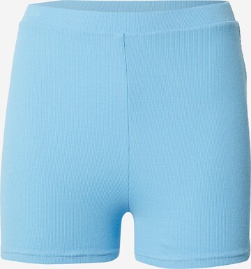 ABOUT YOU x Laura Giurcanu Skinny Spodnie 'Sophia' w kolorze niebieski: przód
