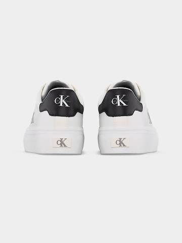 Calvin Klein Jeans Nízke tenisky 'VULC' - Biela