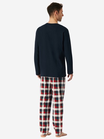 Pyjama long SCHIESSER en rouge