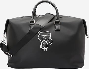 juoda Karl Lagerfeld Kelioninis krepšys: priekis