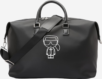Kelioninis krepšys iš Karl Lagerfeld, spalva – juoda / balta, Prekių apžvalga