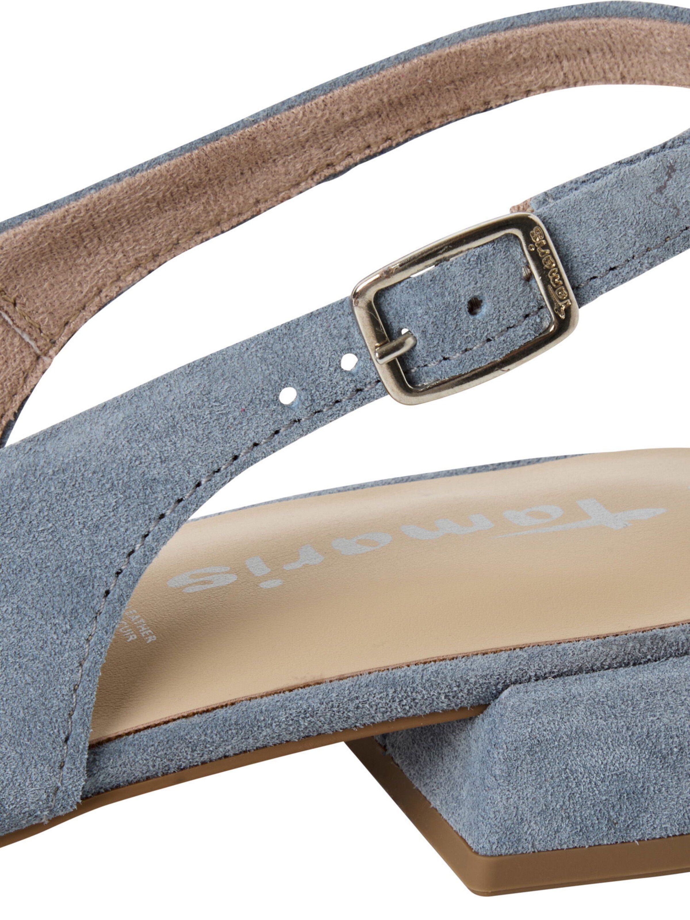 Escarpins à bride arrière Tamaris en bleu