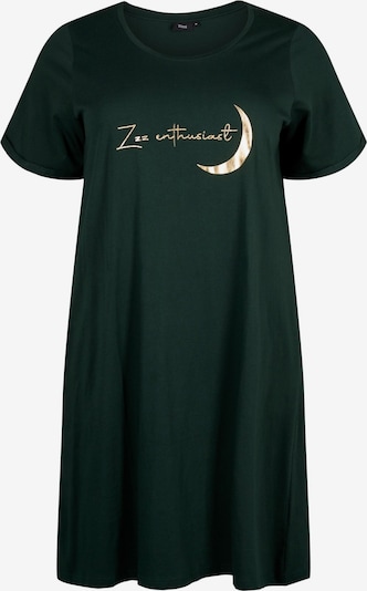 Camicia da notte 'Mally' Zizzi di colore oro / verde, Visualizzazione prodotti
