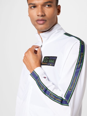 Champion Authentic Athletic Apparel - Chaqueta de chándal en blanco