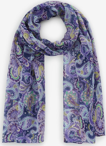 CODELLO Scarf in Blue: front