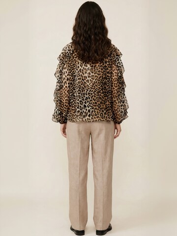 Crās Shirt ' Ryacras ' in Bruin