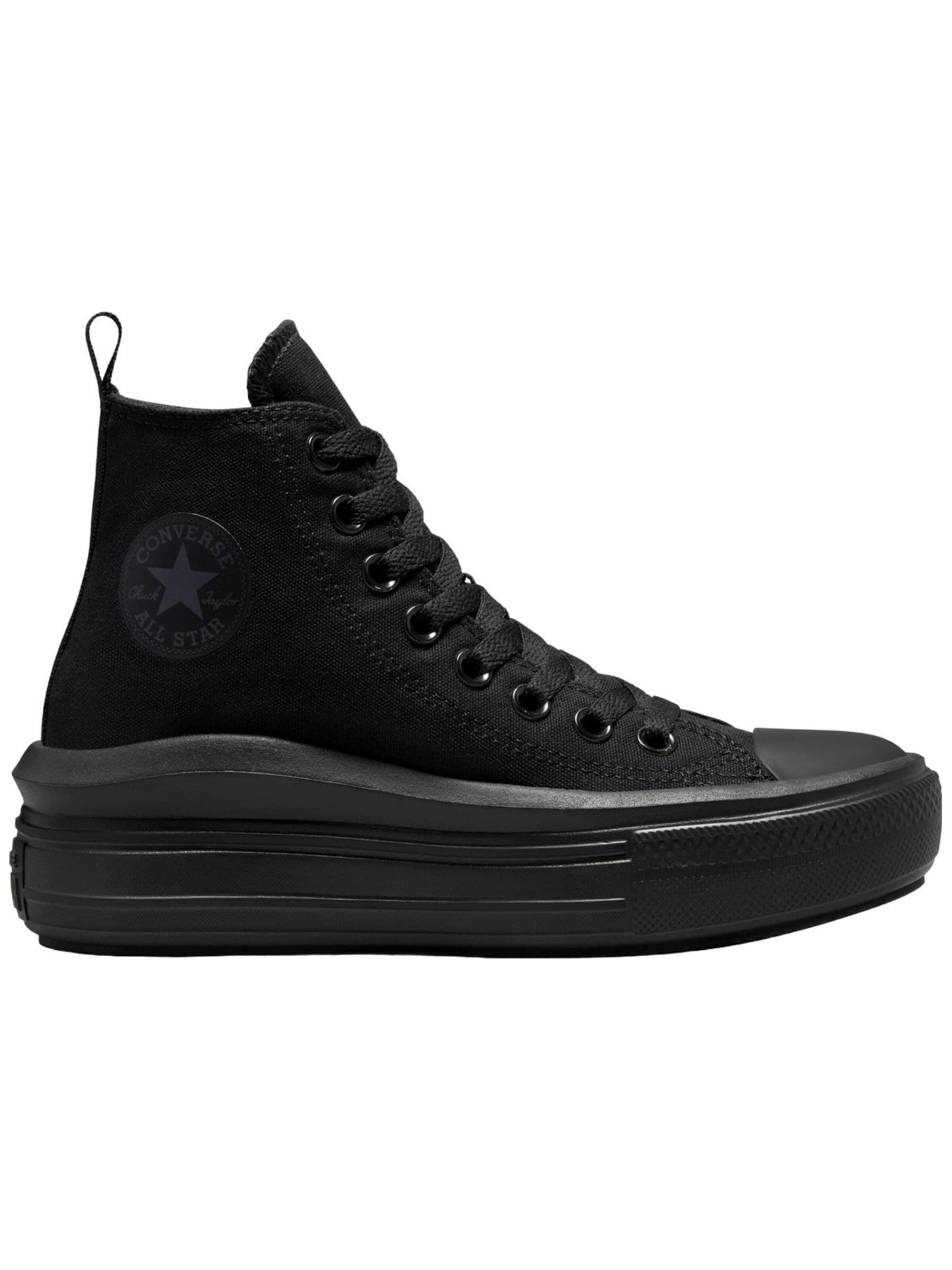 CONVERSE Sneaker low 'Converse Chuck Taylor All Star Move Platform'‌‌‌‌‌‌‌ in Schwarz: Vorderseite