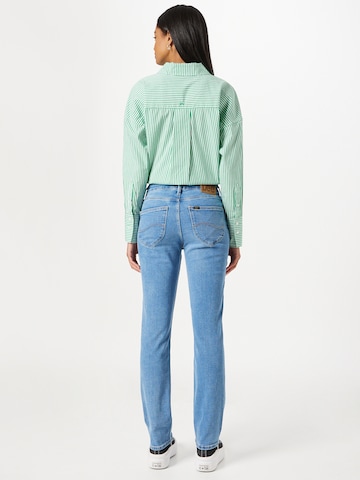 Lee Regular Jeans 'Marion Straight' in Blauw