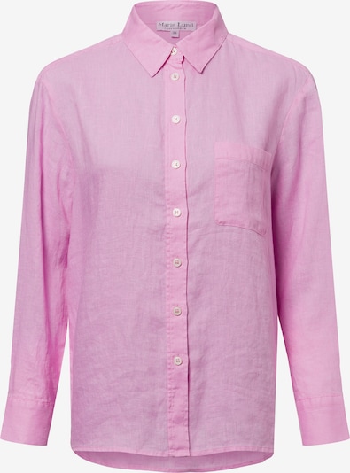 Marie Lund Leinenbluse in rosa, Produktansicht
