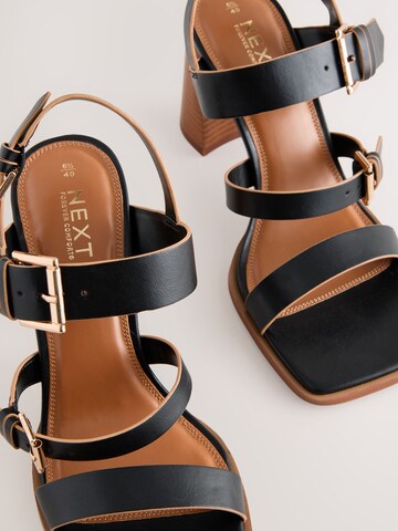 Sandales à lanières 'Forever Comfort®' Next en noir