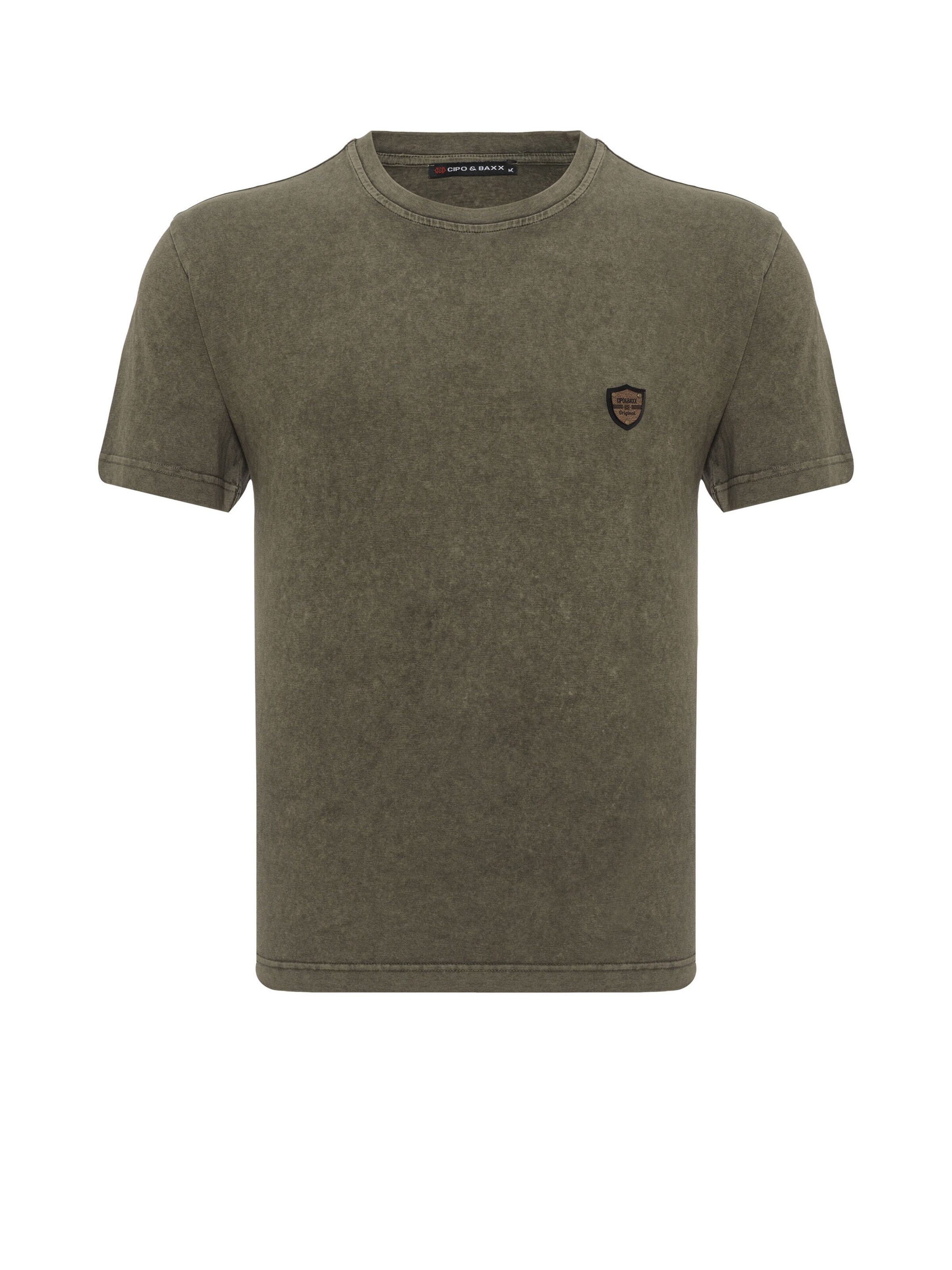CIPO & BAXX T-Shirt 'CT808' in XXXL in khaki, Produktansicht
