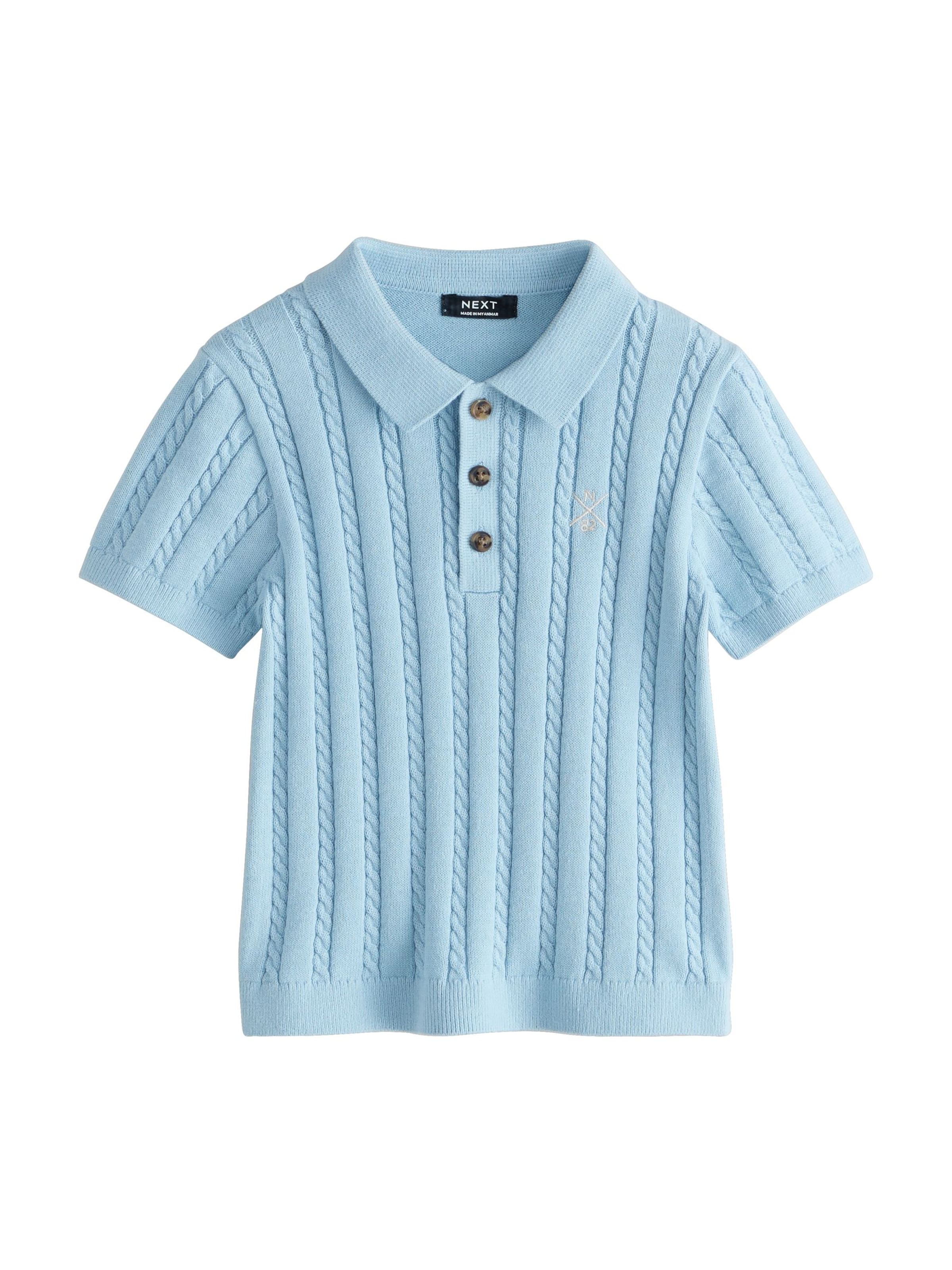 Next - Camisola em azul: frente