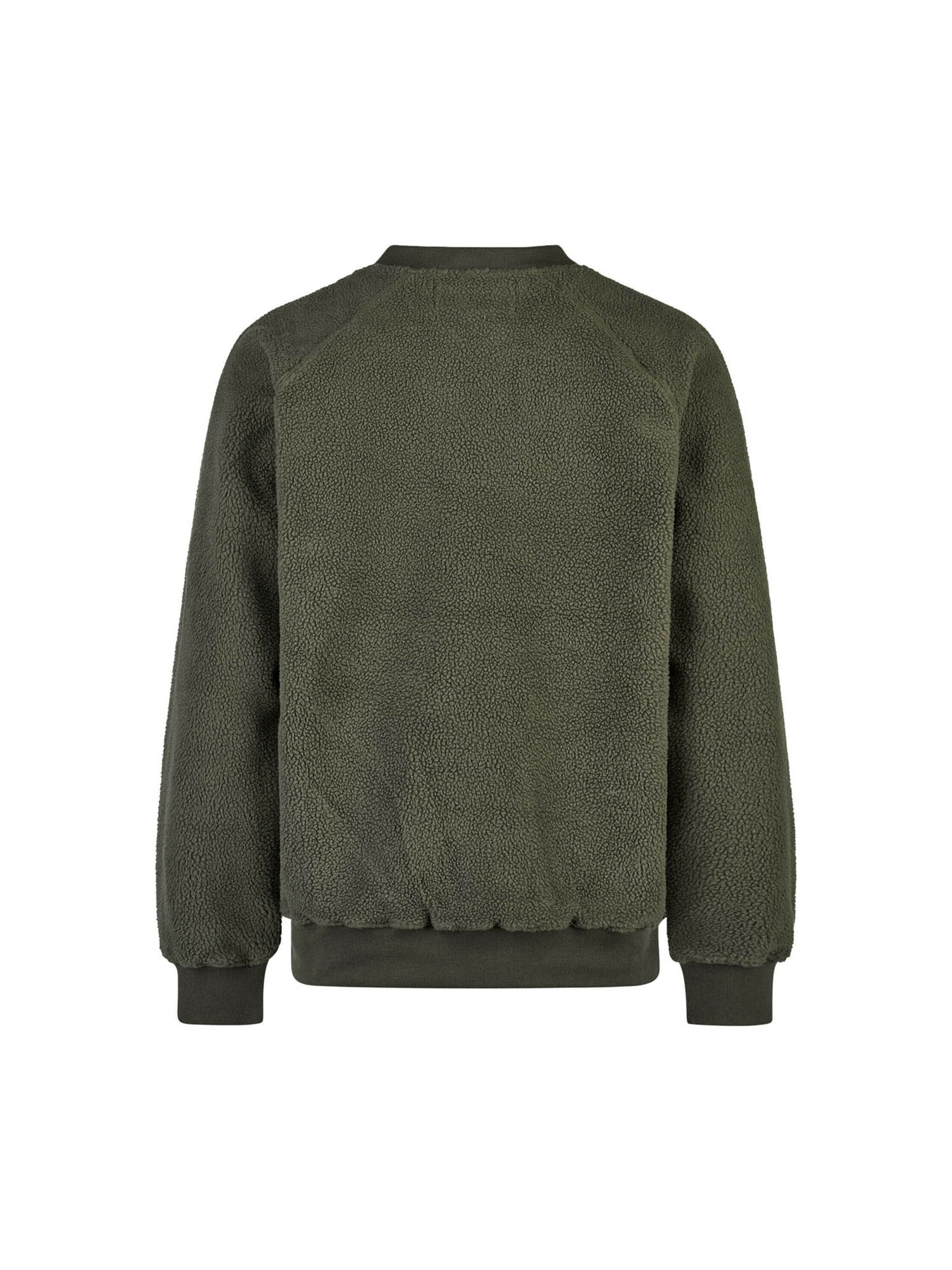 Sweat-shirt 'Möwe Plate' Cleptomanicx en vert