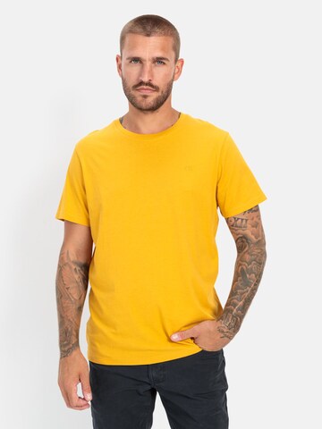 CAMEL ACTIVE T-Shirt in Gelb: Vorderseite