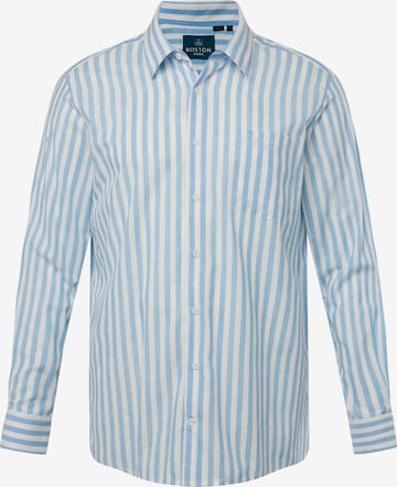Boston Park Regular fit Button Up Shirt in Blue: front