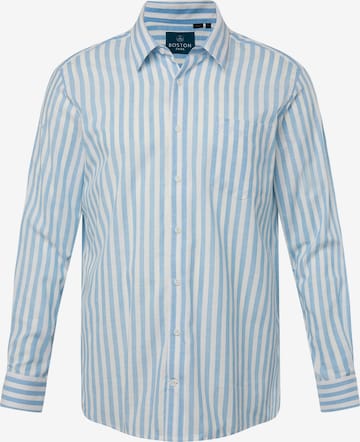 Boston Park Button Up Shirt in Blue: front