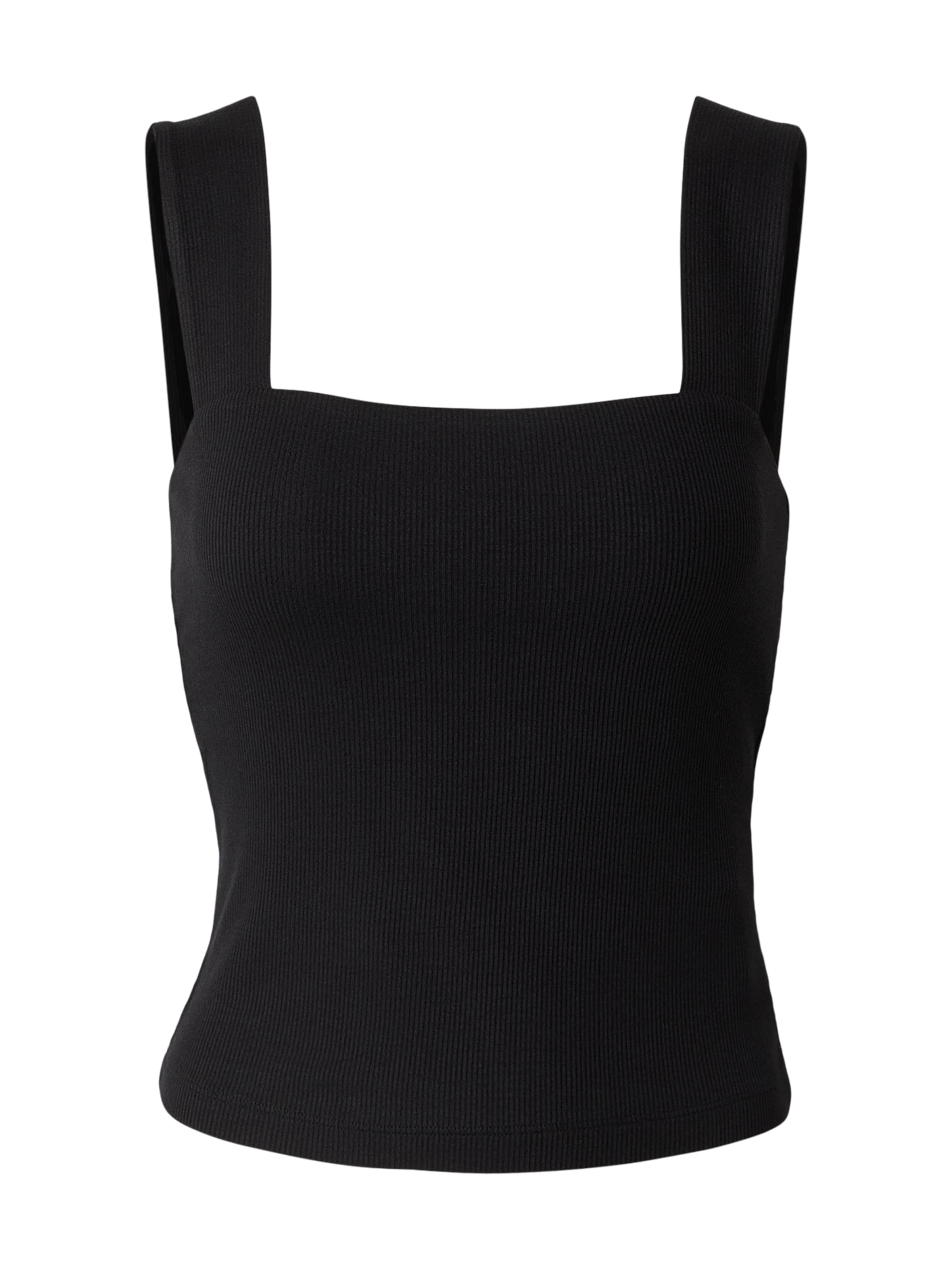 EDITED Top 'Bea' in Schwarz: Vorderseite