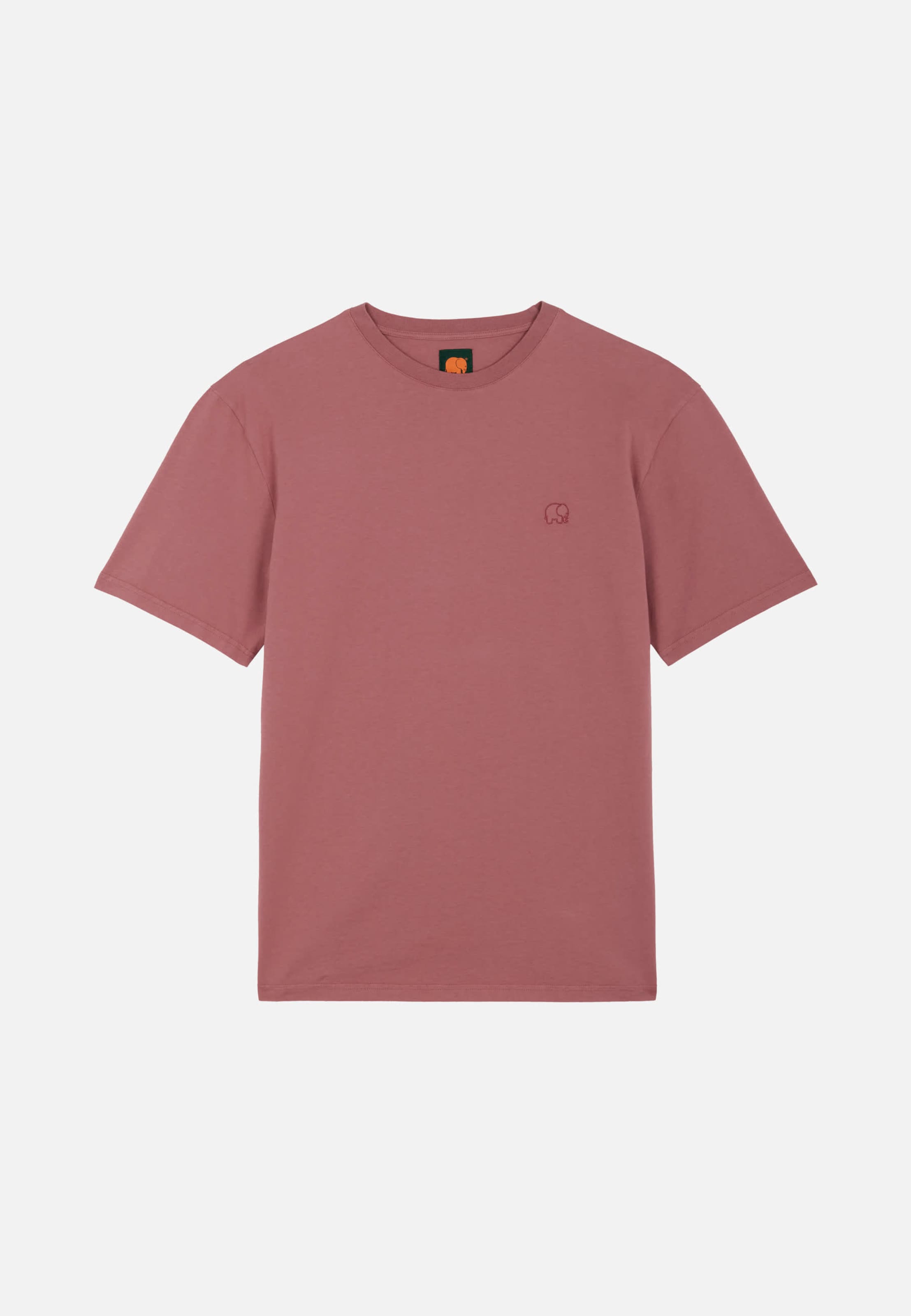 sarkans Trendsplant T-Krekls ' ESSENTIAL ': no priekšpuses
