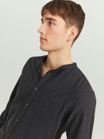 JACK & JONES Regular Fit Hemd  'JJBand' in Grau