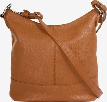 Cluty - Bolso de hombro en marrón: frente