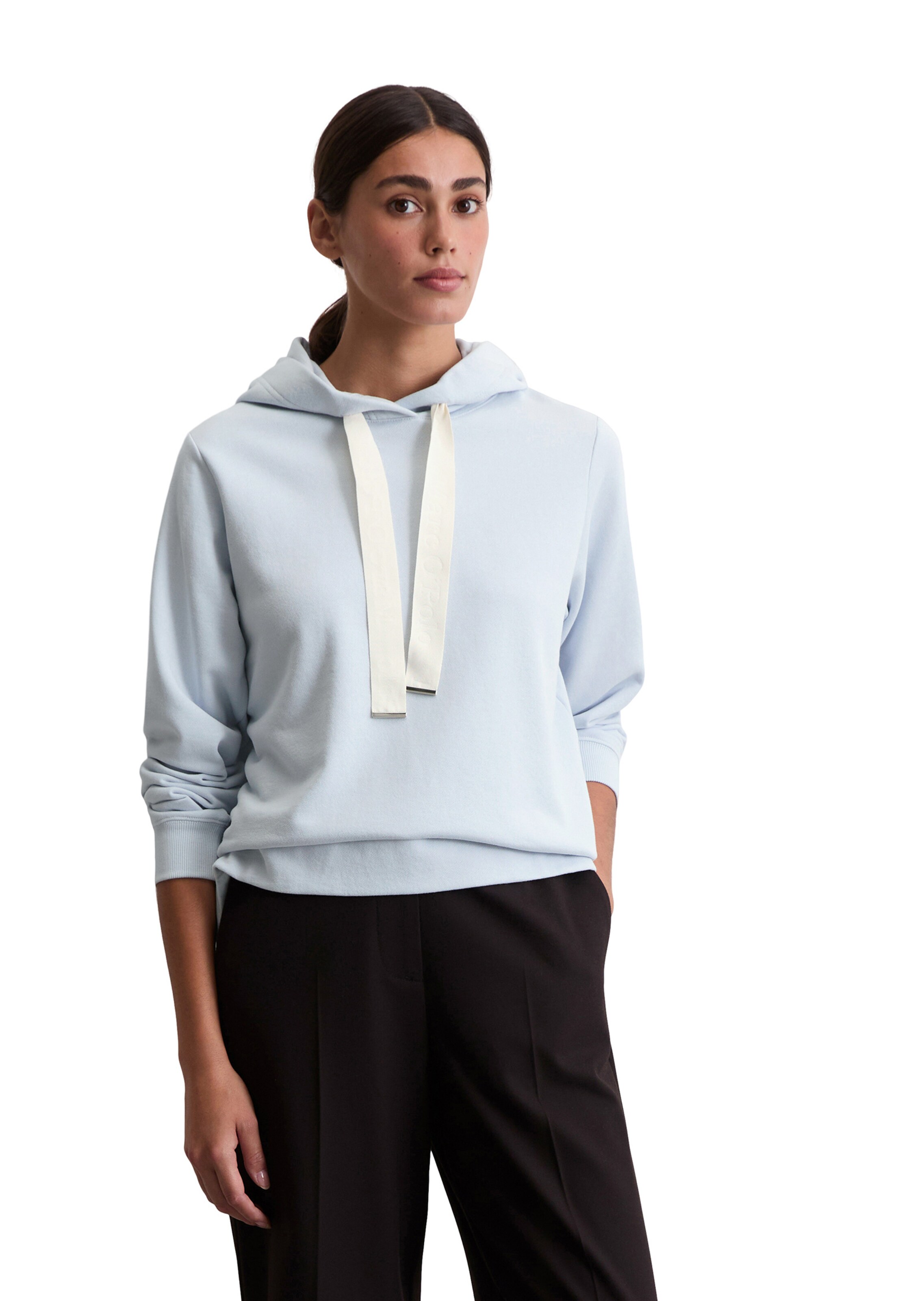 Marc O'Polo Sweatshirt in Blue: front