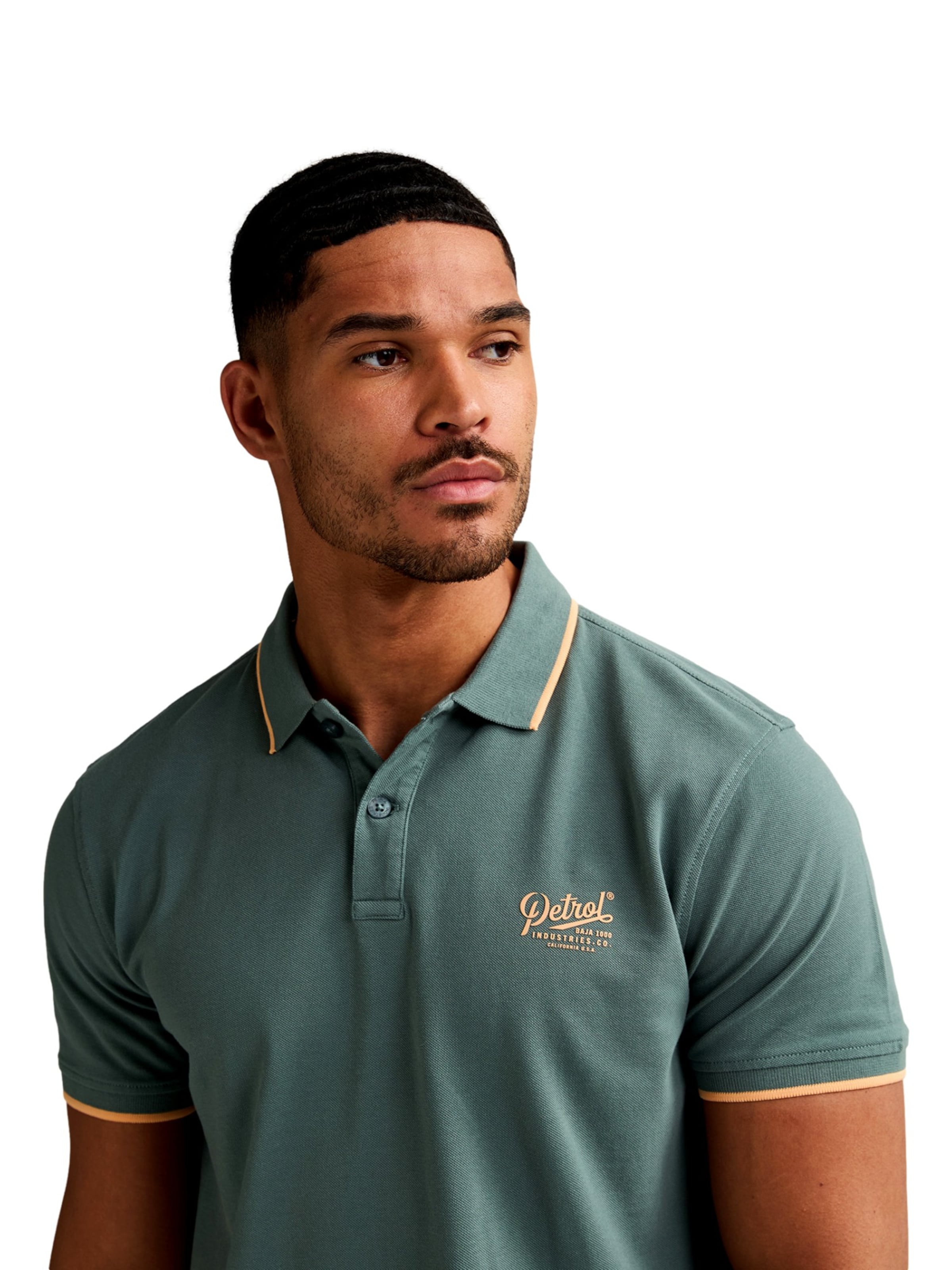 T-Shirt Petrol Industries en vert