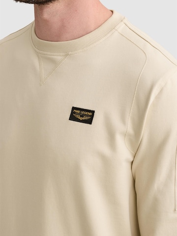 Sweat-shirt 'American Classic sweatshirt with flight pocket' PME Legend en beige