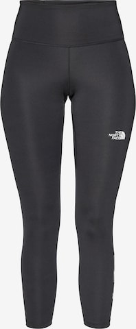 THE NORTH FACESkinny Sportske hlače 'FLEX' - crna boja: prednji dio