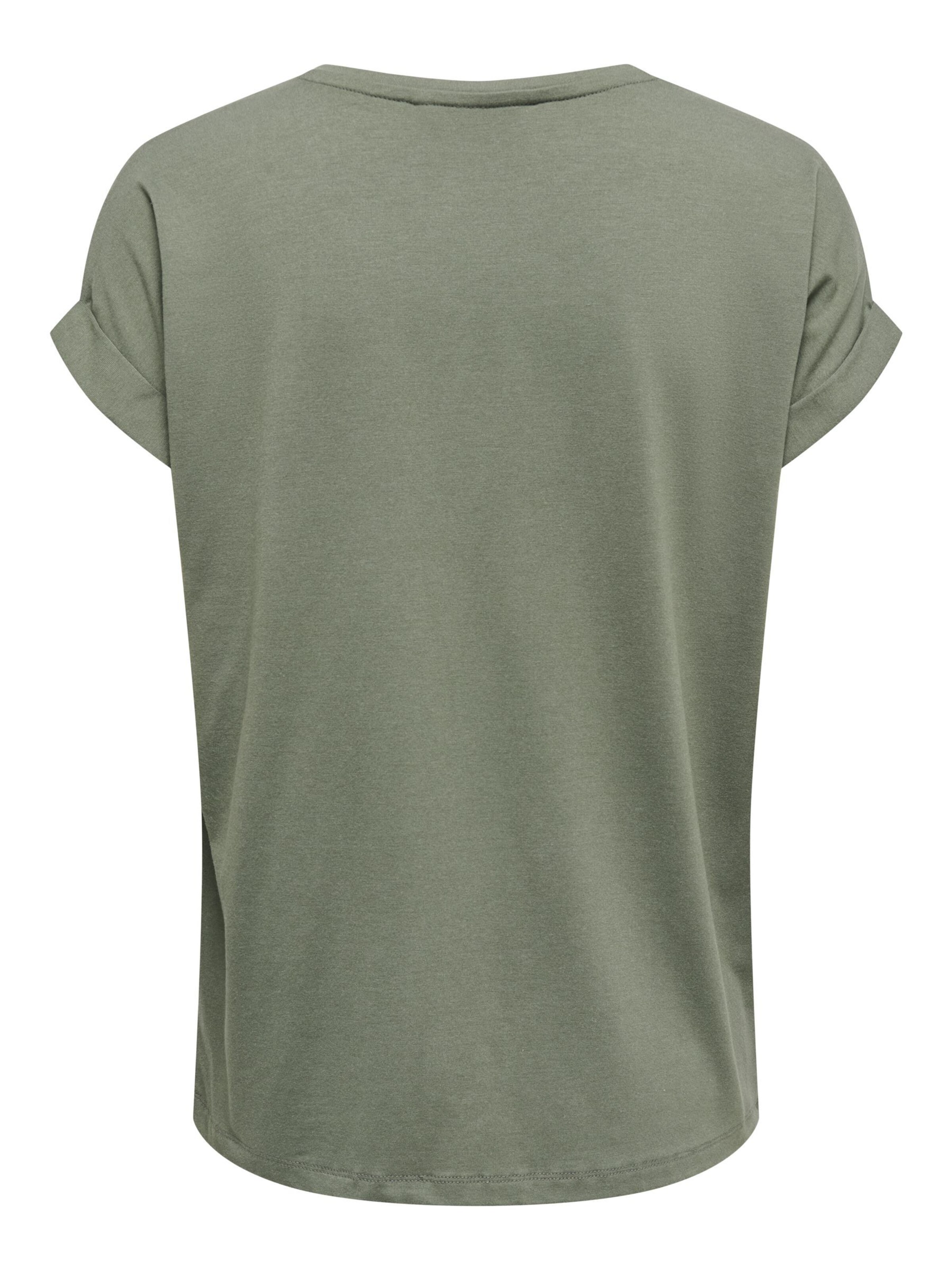 Tricou 'ONLMOSTER' de la ONLY pe verde