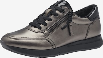 Baskets basses Tamaris en gris : devant