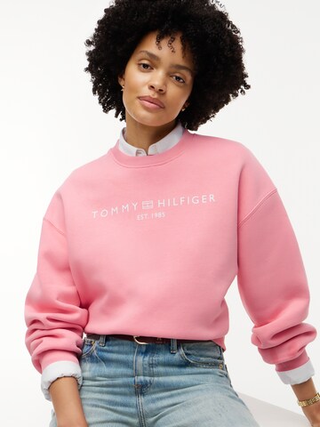 Sweat-shirt TOMMY HILFIGER en rose