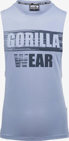 Gorilla Wear Functioneel shirt 'Lopez' in Blauw: voorkant