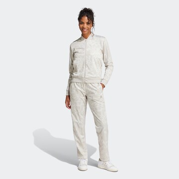 ADIDAS SPORTSWEAR Tracksuit 'Essentials' in White: front
