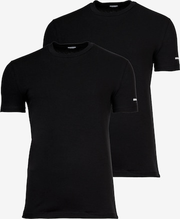 Maglietta di DSQUARED2 in nero: frontale