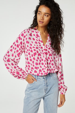 Fabienne Chapot Blouse in Roze: voorkant